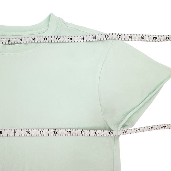 HANES X KARLA The Classic Tee in Neo Mint XS - Picture 6 of 7